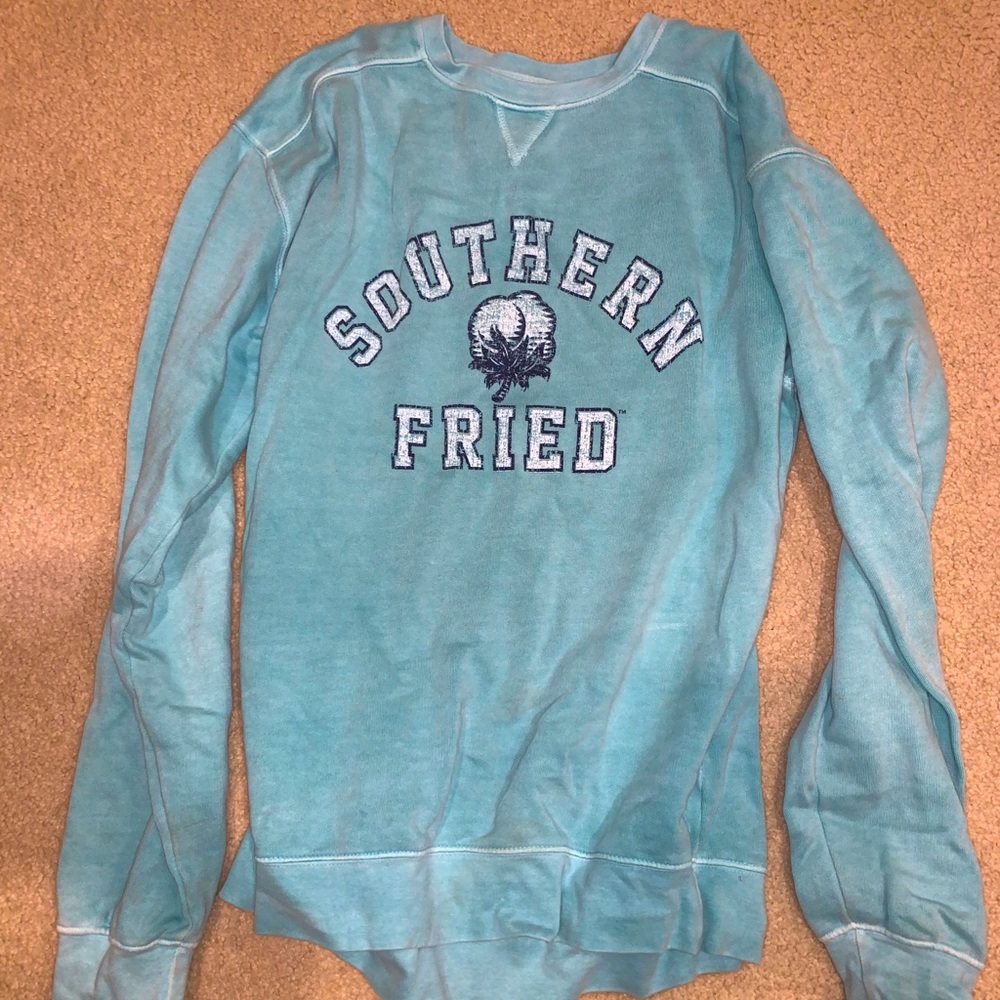 southern fried cotton sweatshirt